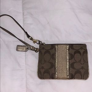 Coach change purse/wristlet